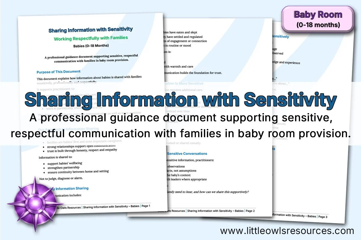 Sharing Information with Sensitivity | Babies (Birth-18 Months)
