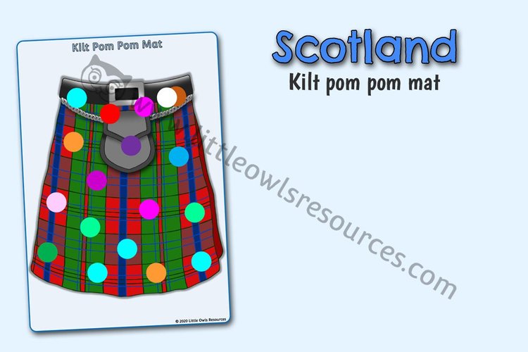 Kilt Pom-Pom Mat - featured resource cover