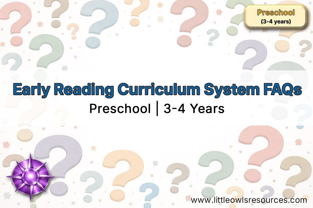 Early Reading Curriculum System Practitioner FAQs | Preschool 3-4 Years