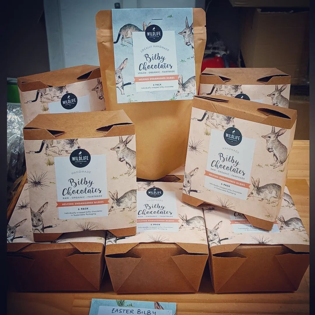 Easter Bilby Chocolates on the front counter @affordablewholefoods. Ready to hop into your Easter baskets 💕

#ethicaleaster #bilbyconservation #bilby #bilbychocolate #ethicalchocolate #affordablewholefoods #coffsharbour #coffscoastnsw #veganchocolat