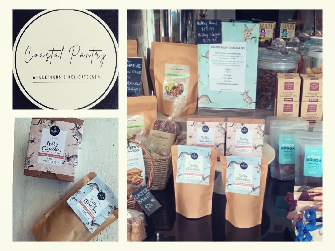 If you are in the Woolgoolga area and looking for bilby chocolates, check out @coastalpantry. You'll need to be quick as they only have a few left. 💝

#easterbilbychocolates #easterinautumn #bilbyconservation #woolgoolga #local #healthyeaster #organ