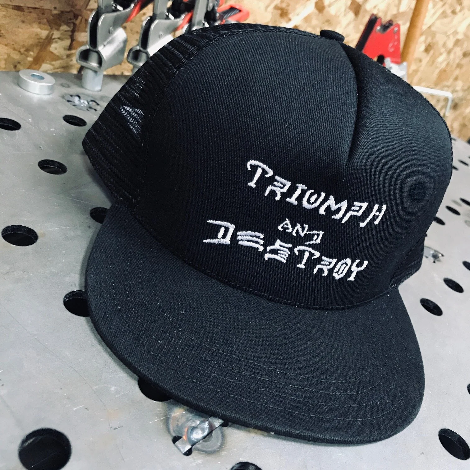 Triumph And Destroy Trucker Hat