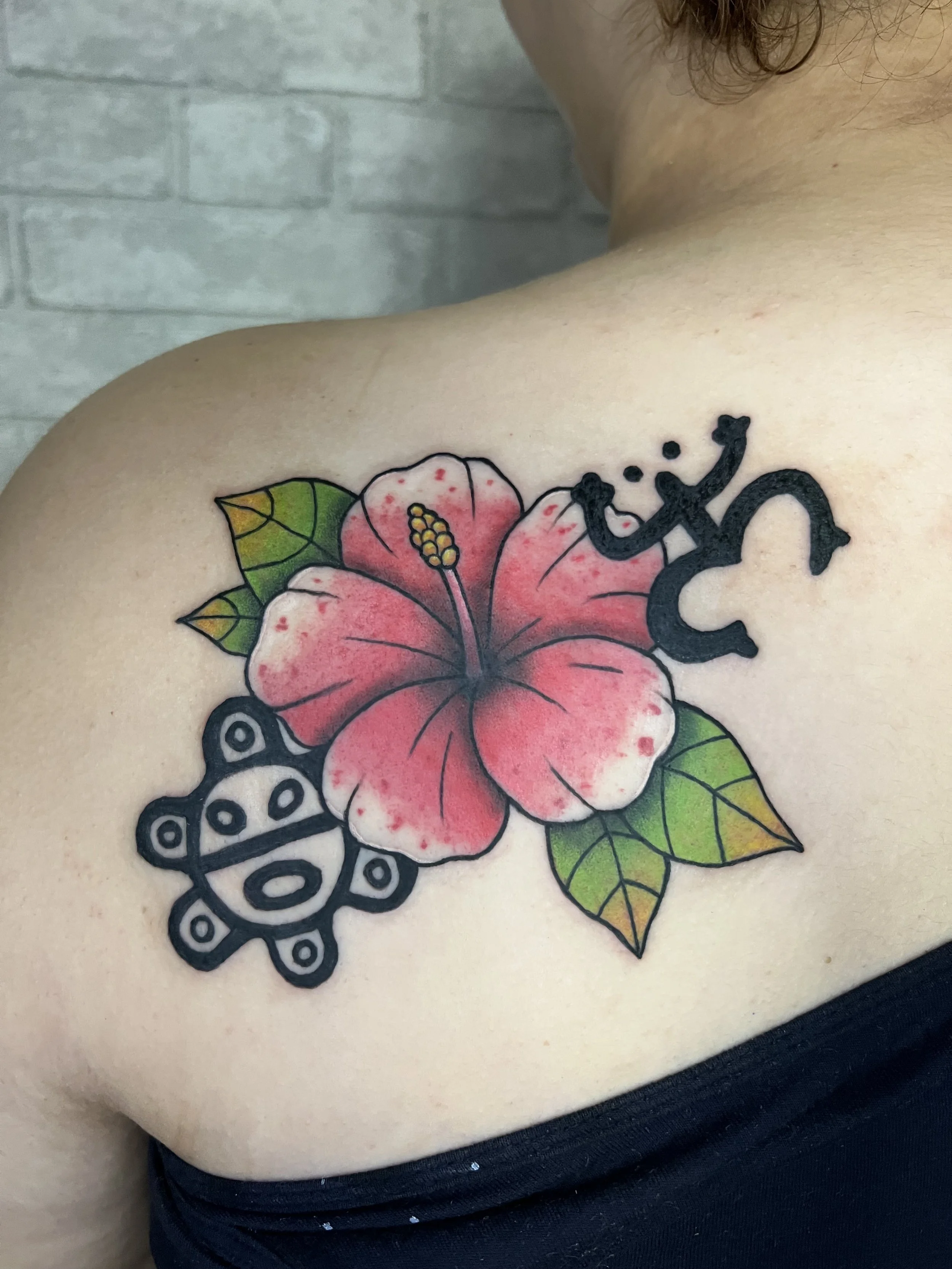evol tattoo, local tattoos, lehigh valley tattoos, allentown tattoos, color tattoo, flower tattoo, floral tattoo, koqui tattoo, puerto rico tattoo, pretty tattoo, cute tattoo, cultural tattoo.jpeg