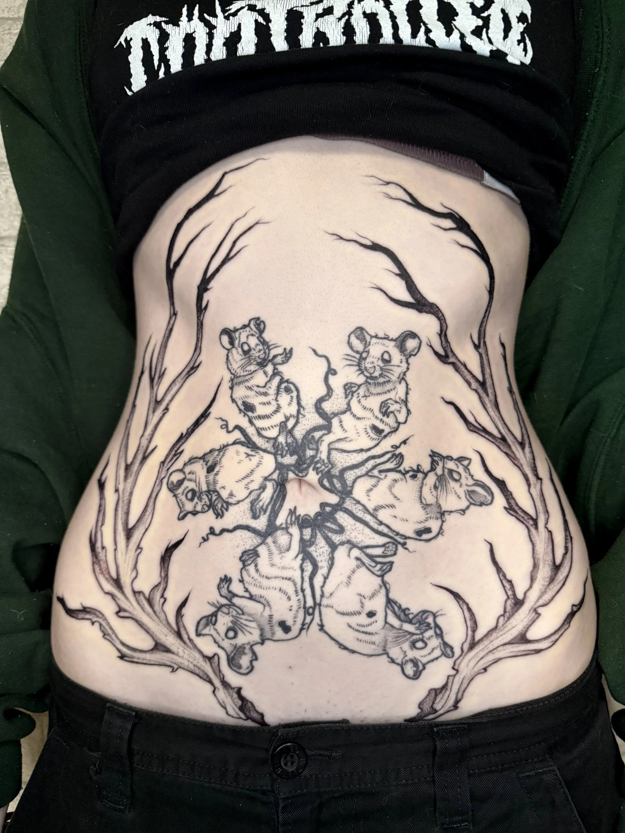 evol tattoo, local tattoos, lehigh valley tattoos, allentown tattoos, catasauqua tattoos, black and gray tattoo, rat king tattoo, rat tattoo, mouse tattoo, deer tattoo, antler tattoo, gothic tattoo.jpeg