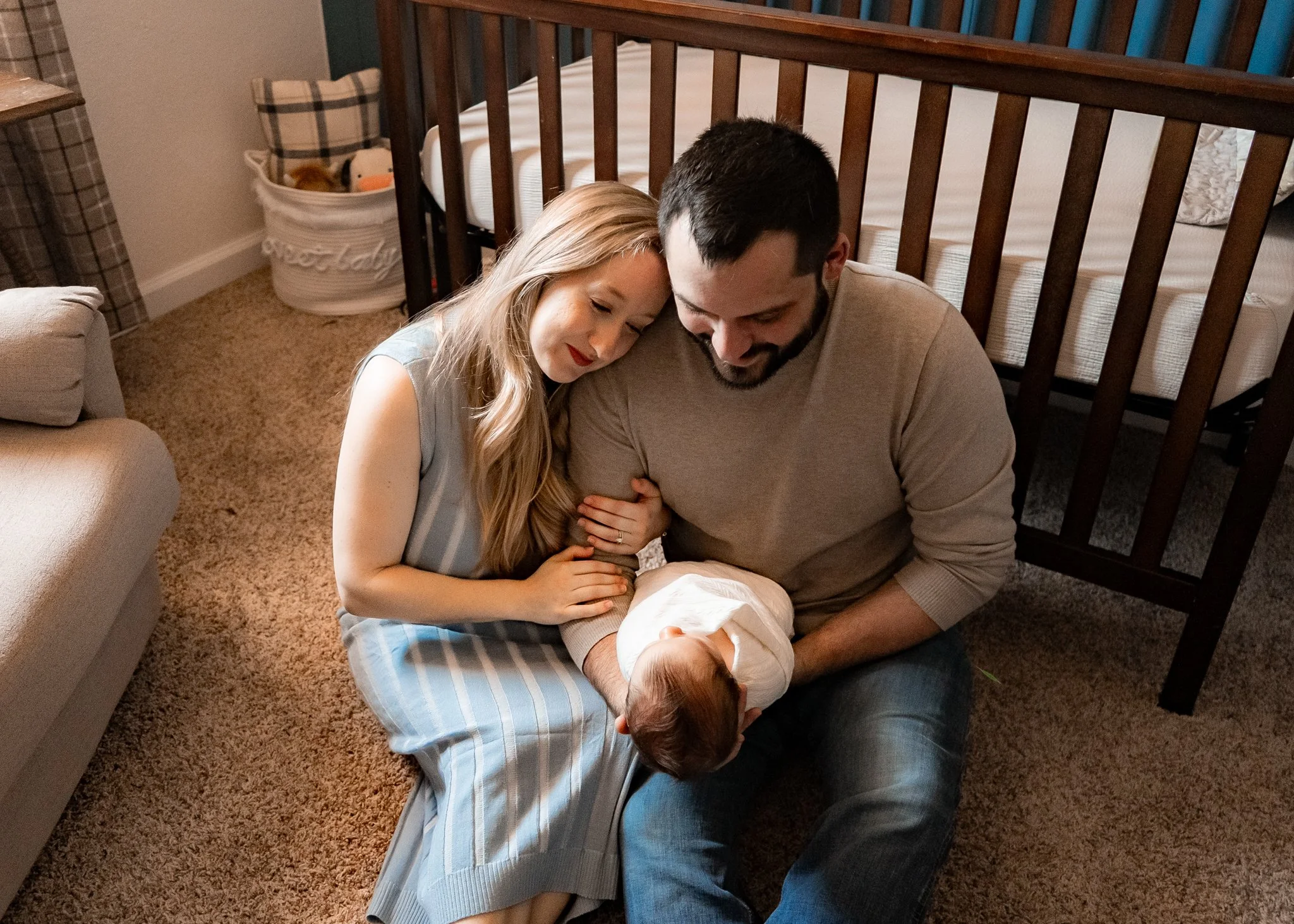 The Seiler Family | In-home Newborn Session