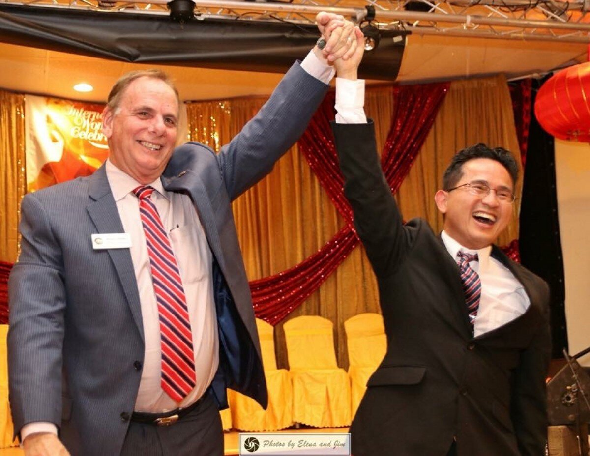 Soon-to-be City of Chandler Mayor Kevin Hartke and Dr. Kevin Dang (Vietnamese Community President)
