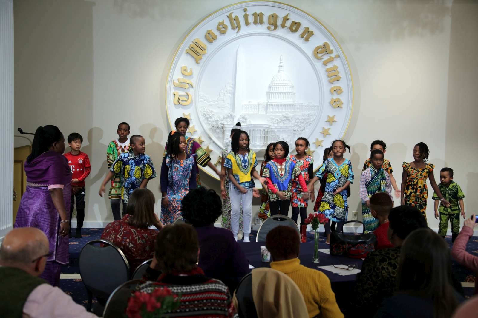 Washington DC Family Church African Dance Kids Group