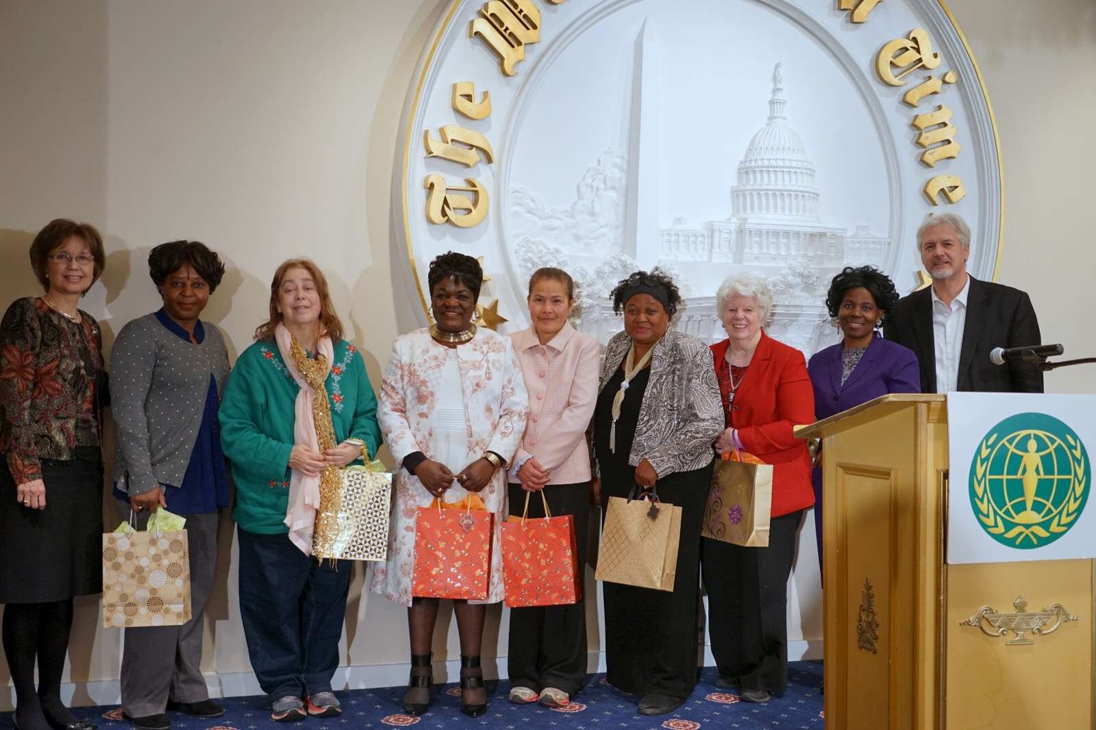 WFWP Washington DC chapter Honorees