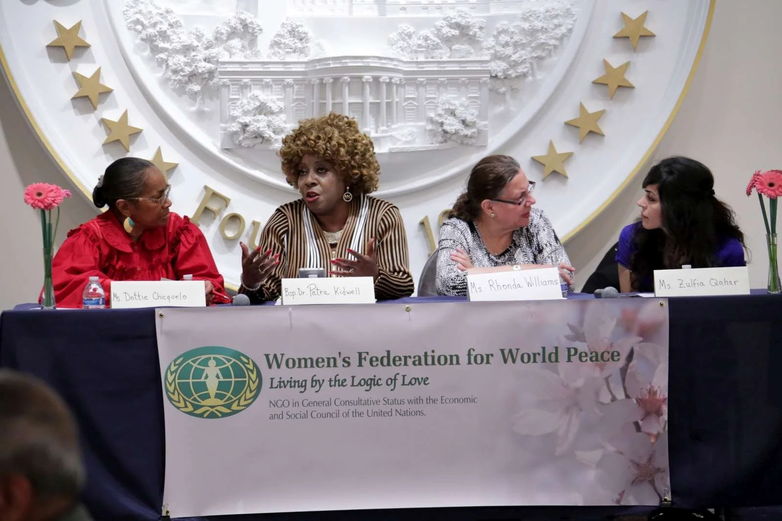 Panelists discussing