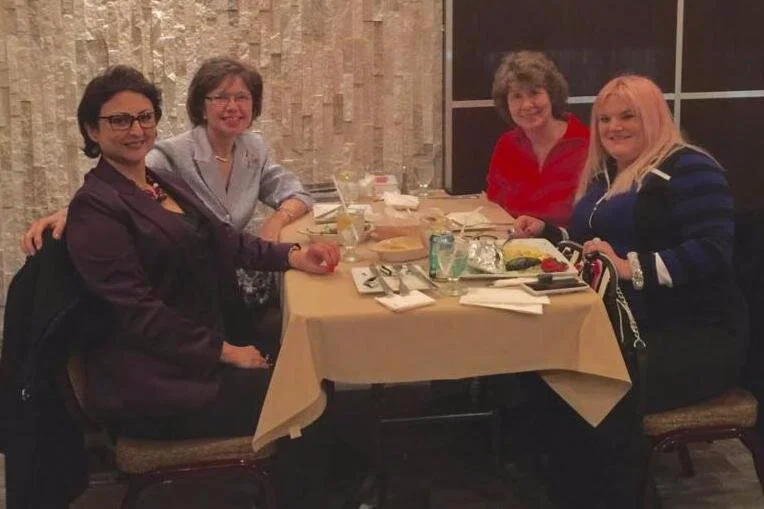 Aimmee, Angelika, Mary Hida, and Stephanie Thompson
