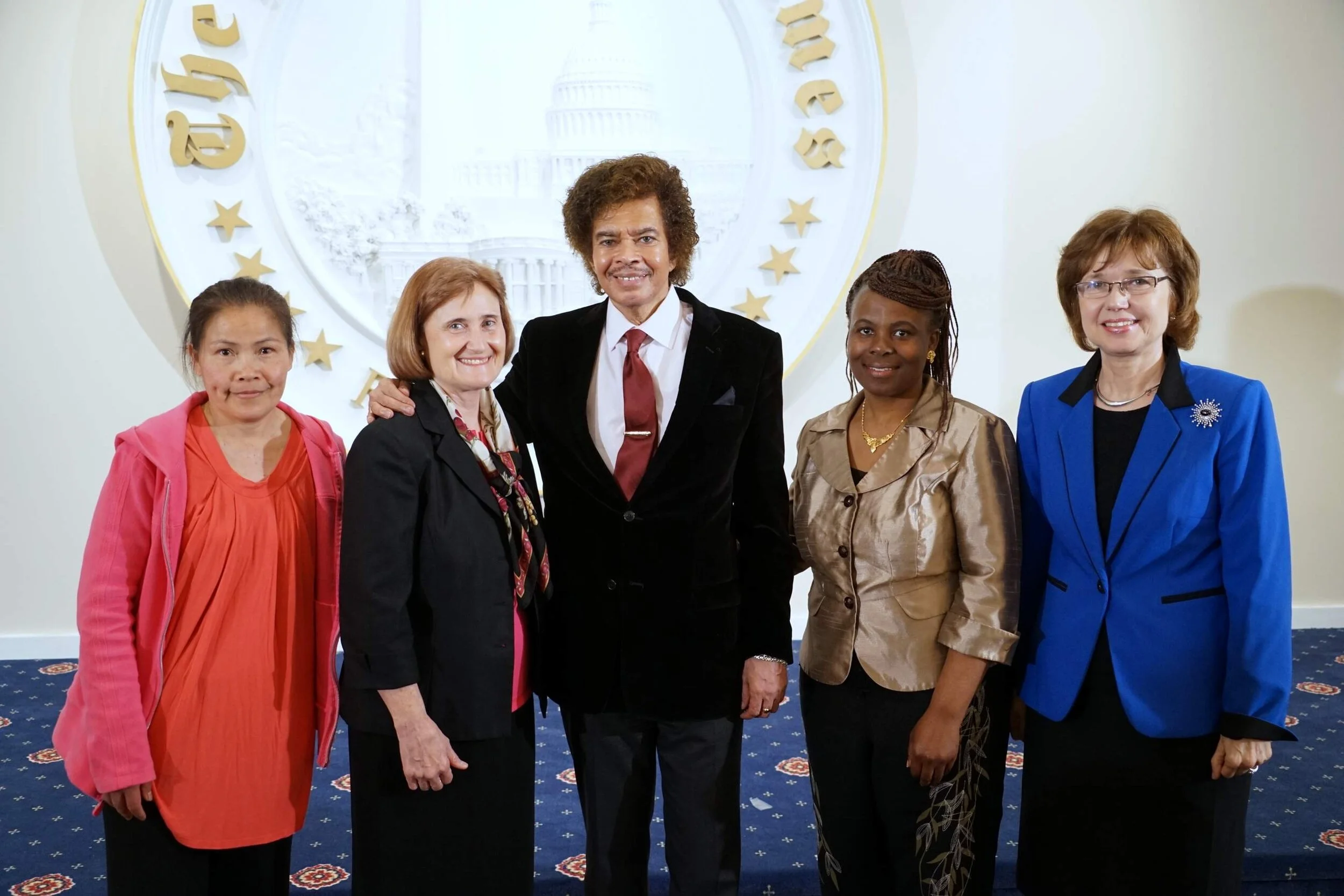 Mr. Al Cole with WFWP Local leaders