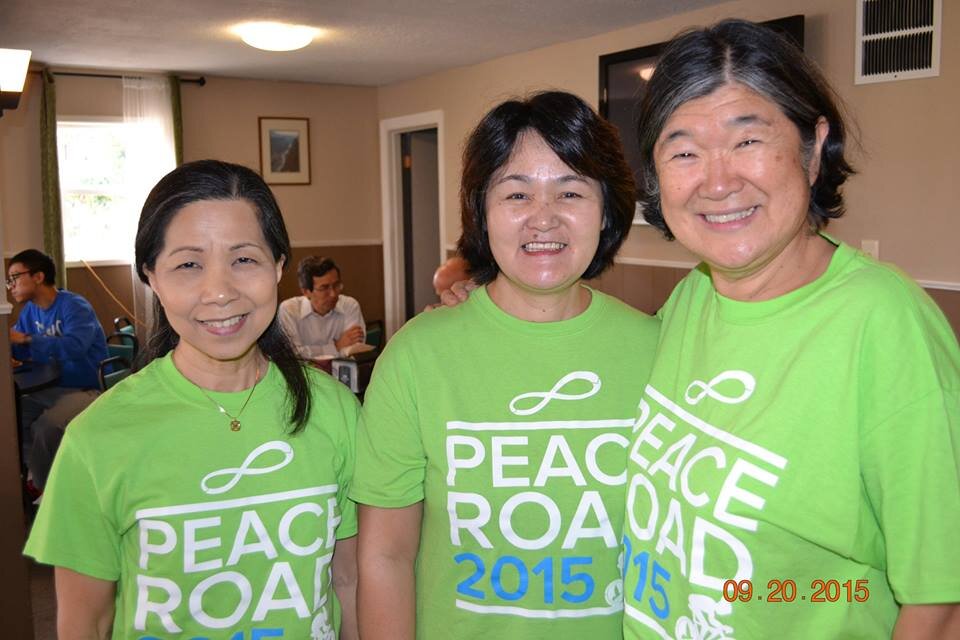 Peace road participants