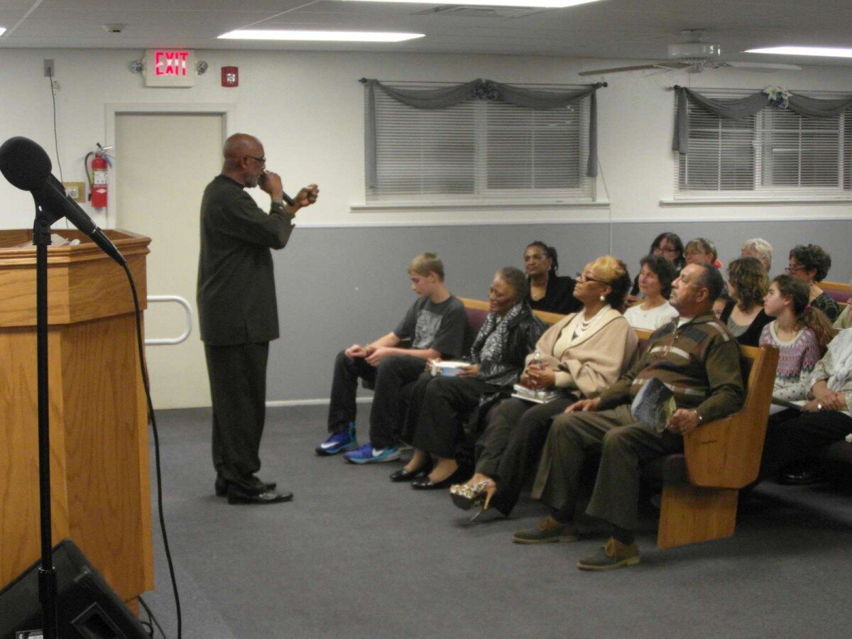 Pastor Dorn of Mt Olivet Baptist Church