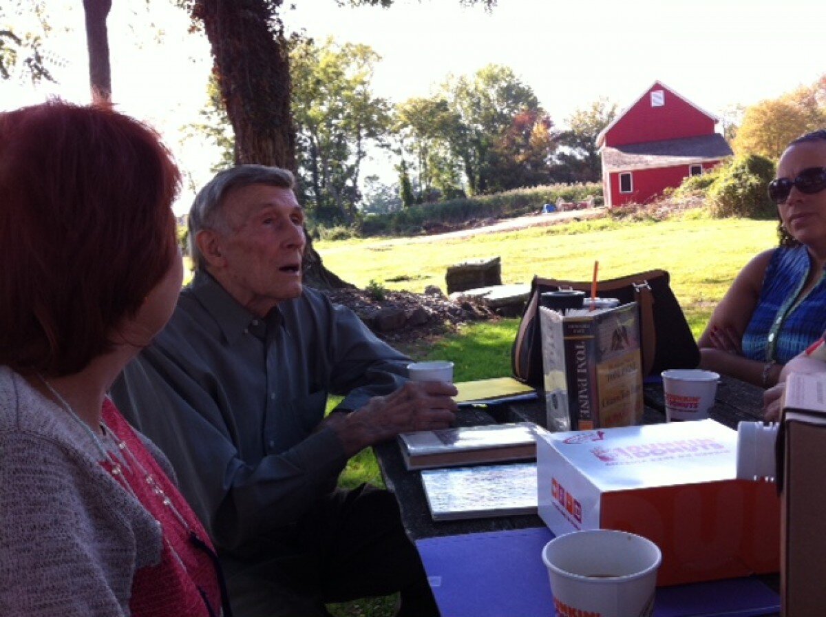 Historian Frank digging up historical stories