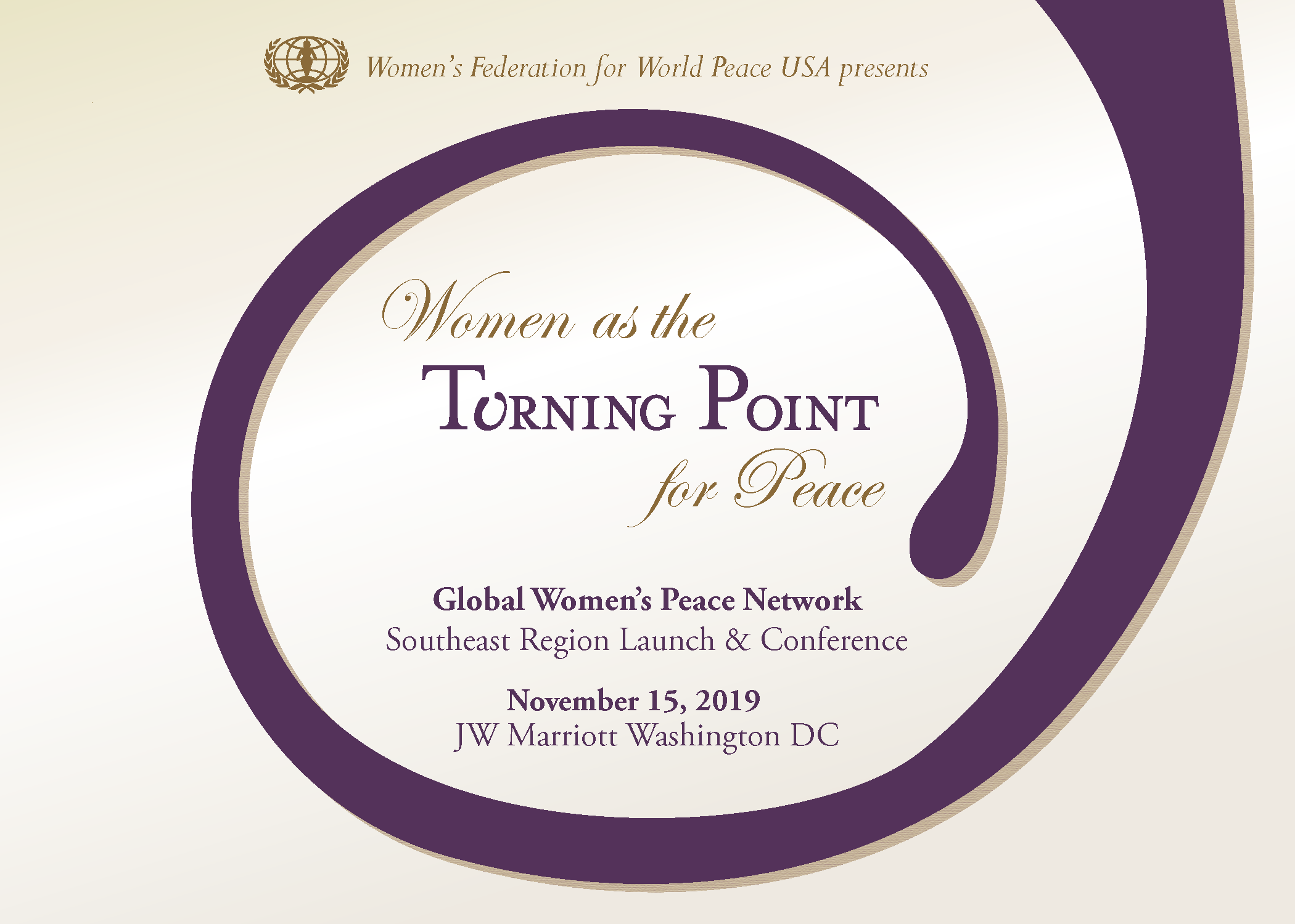 Global Women's Peace Network Southeast Launch in Washington, DC