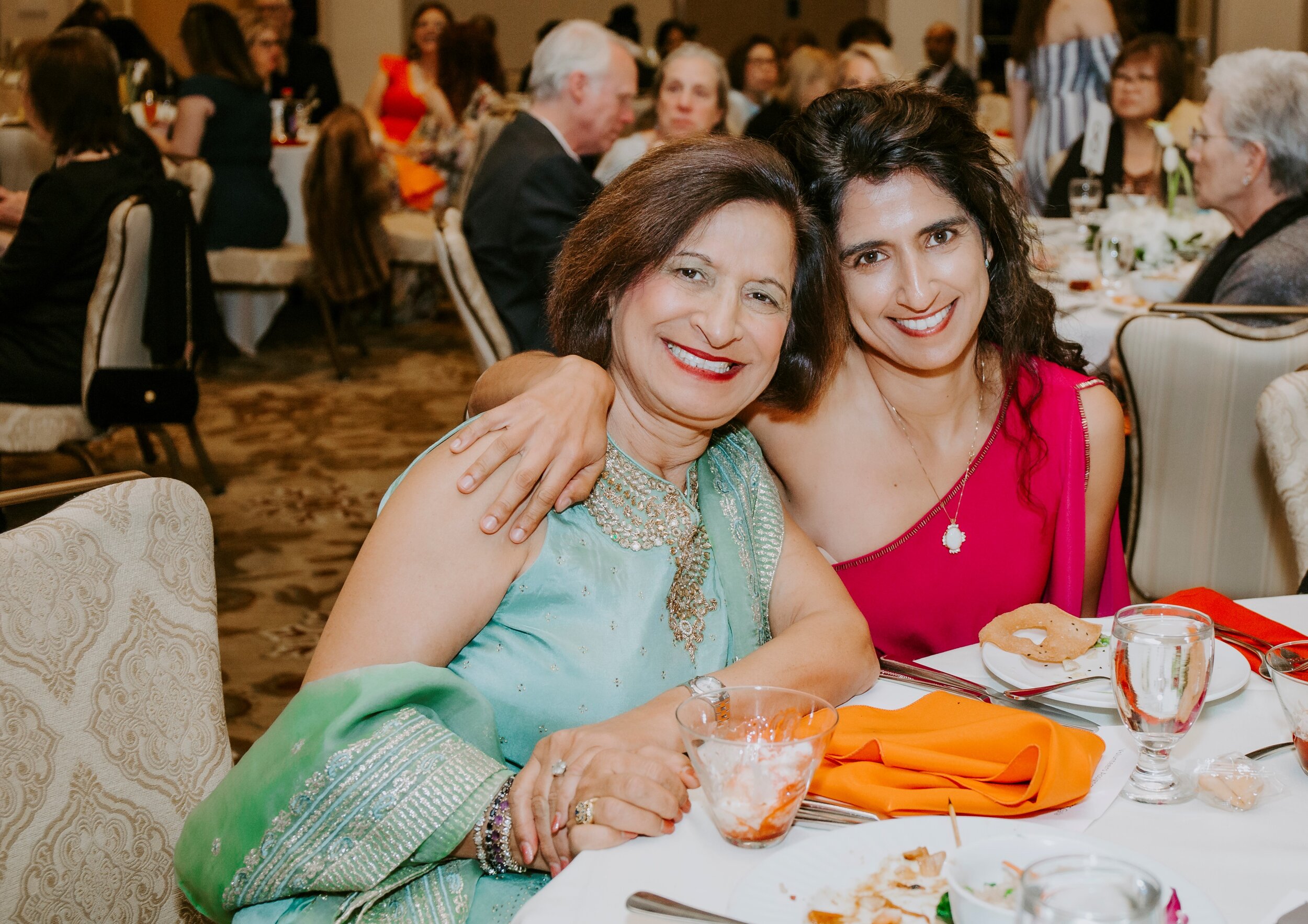 Dr Reeta Thukral together with her daughter Renita