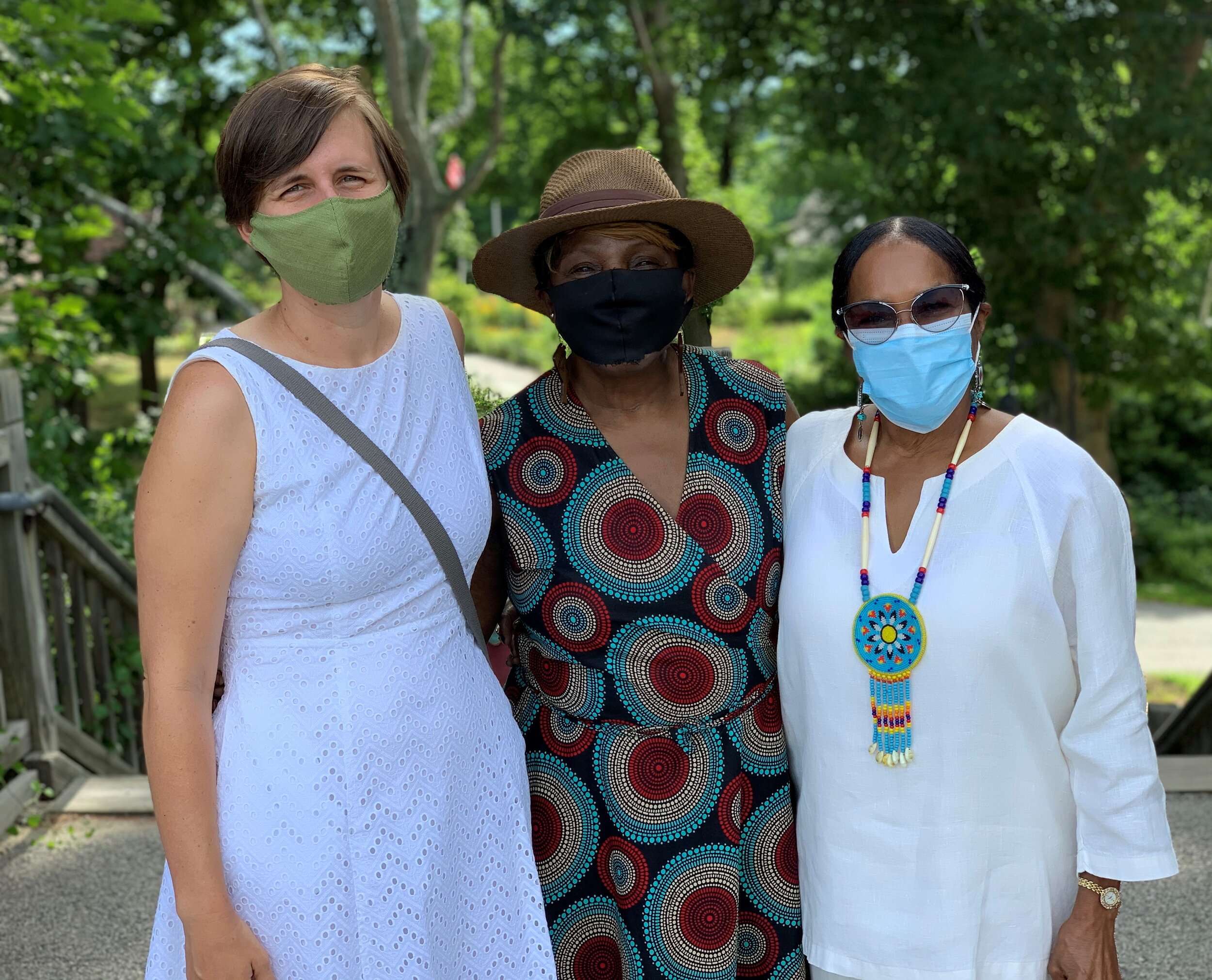 Peace Road 2020: Native American, African American and White women stand  together at Plymouth Rock — Women's Federation for World Peace USA