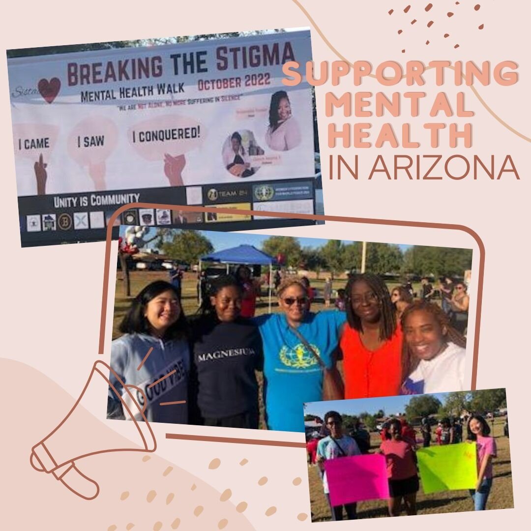 Shoutout to the Arizona WFWP chapter! They co-sponsored a Mental Health Walk &quot;Breaking the Stigma&quot; together with SistaLuv on Oct 22. Over 100 people attended and many speakers shared their challenges and victories with mental health. The pe