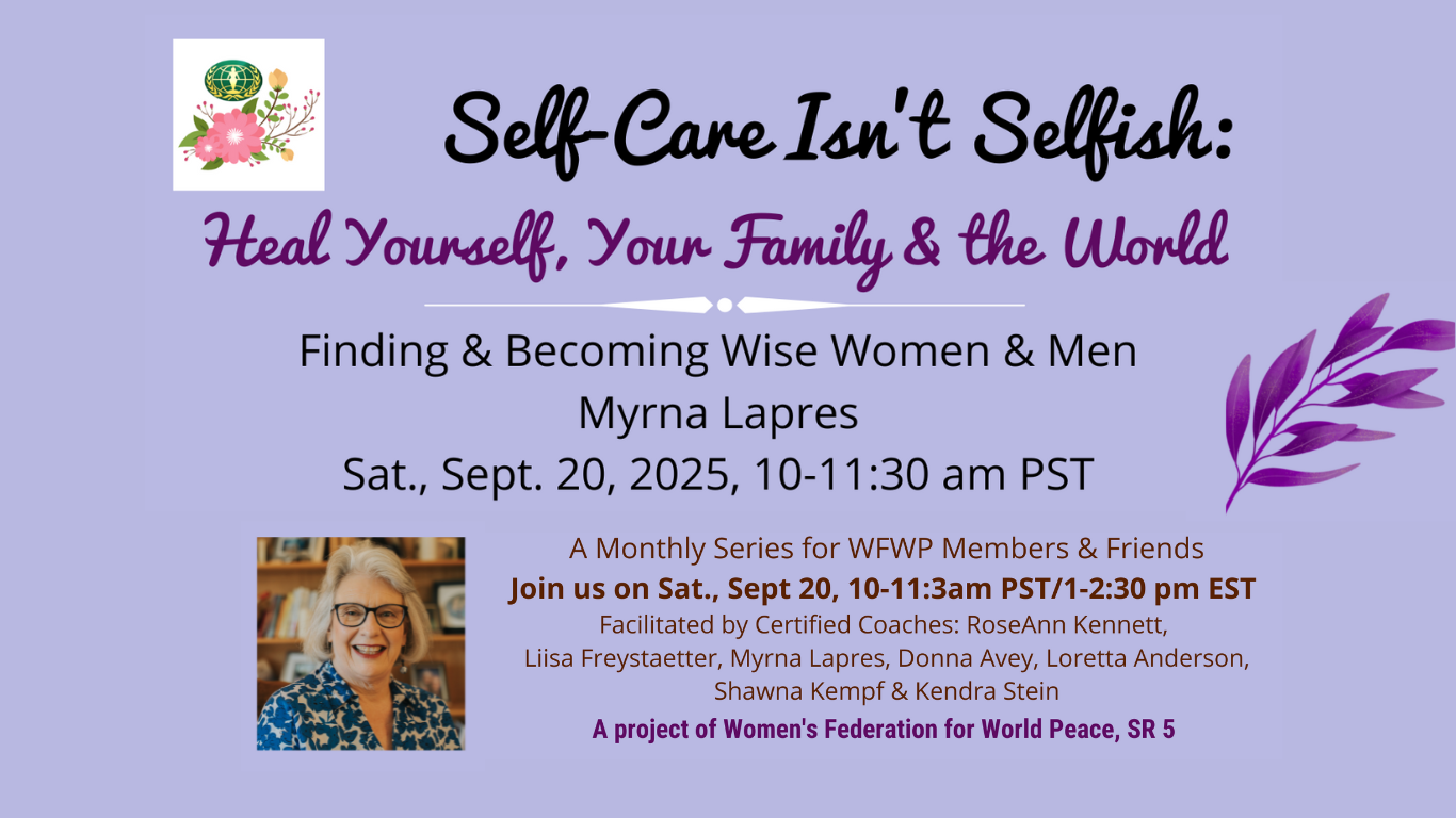 September's Self-Care Isn't Selfish Webinar