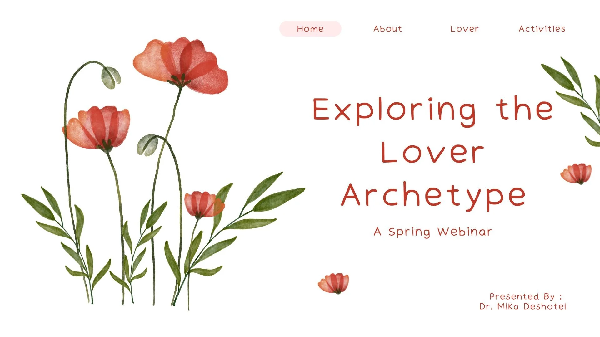 Exploring the Lover Archetype