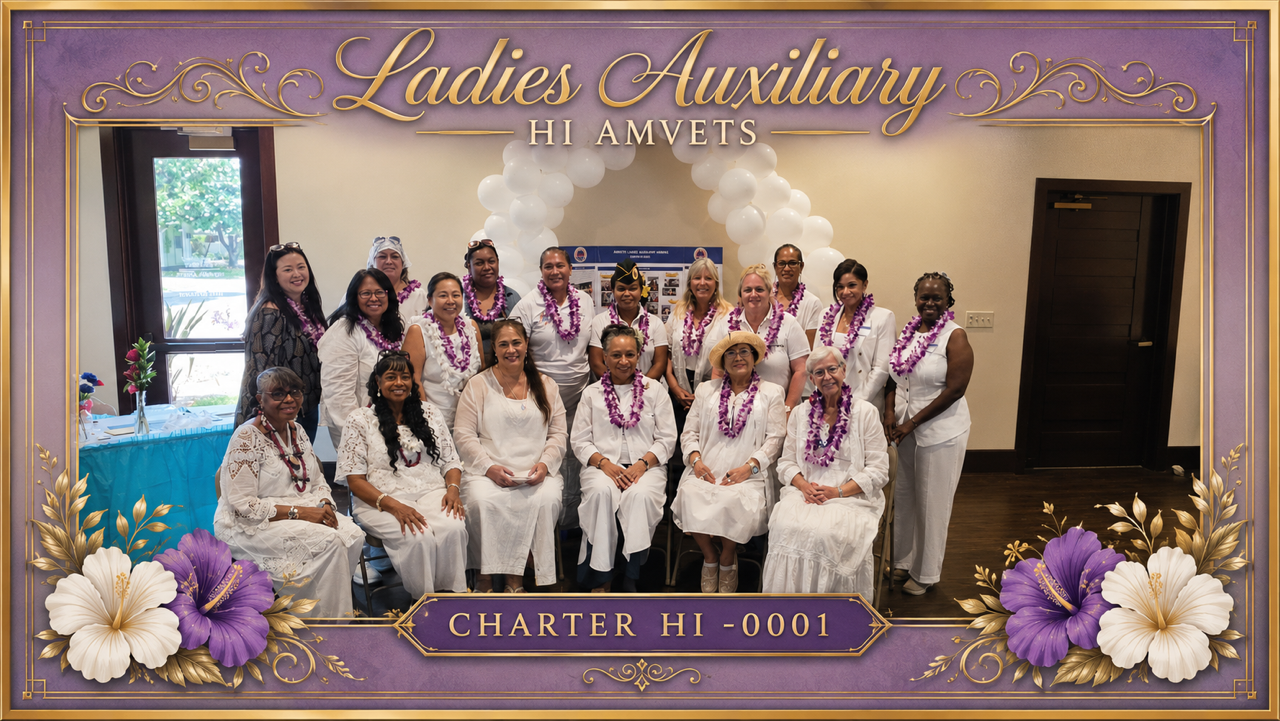 Celebrating Women Who Serve: WFWP-HI Joins AMVETS Volunteer Luncheon