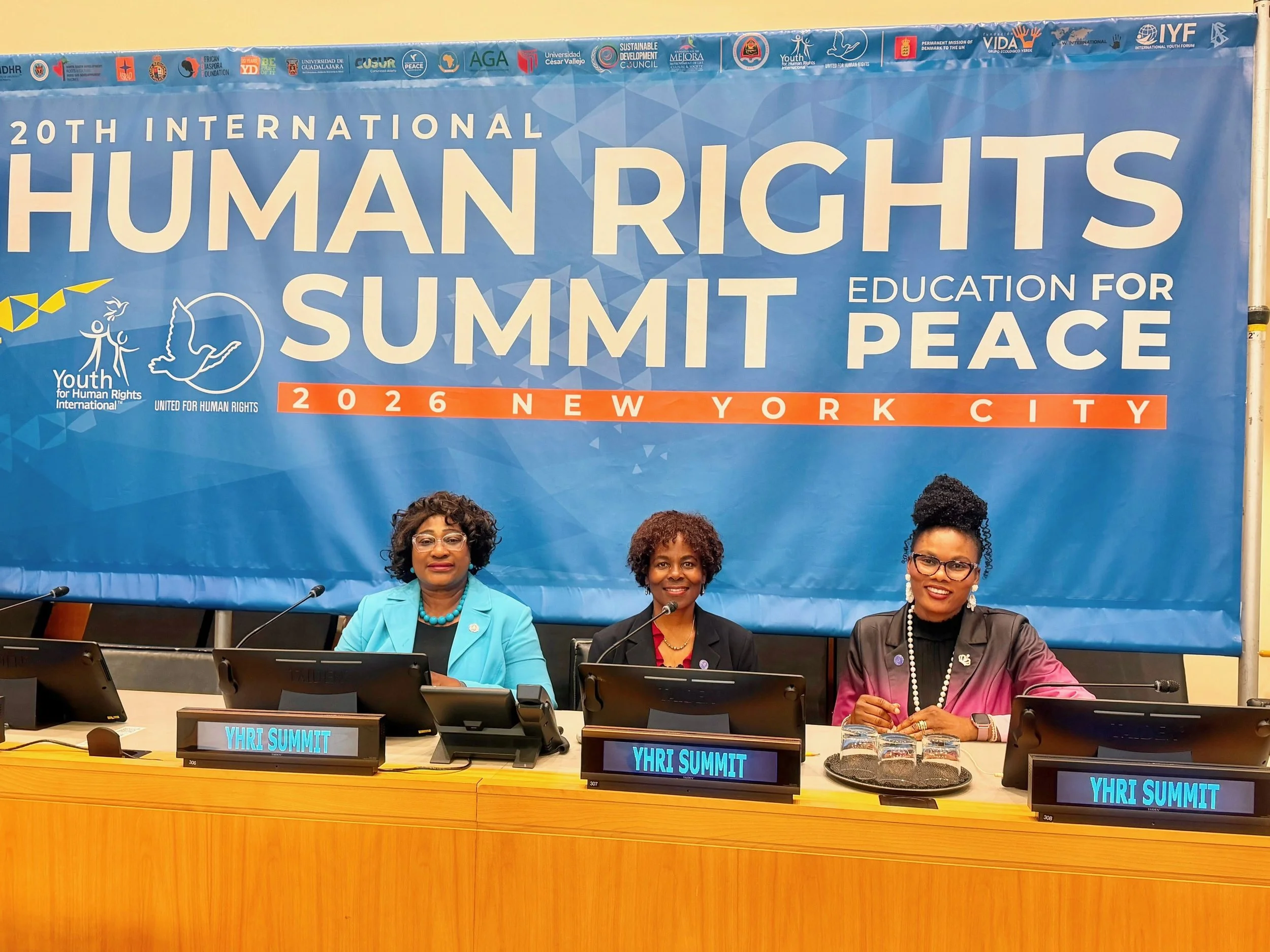 20th International Human Rights Summit- Education for Peace, hosted by YHRI at United Nations, NYC