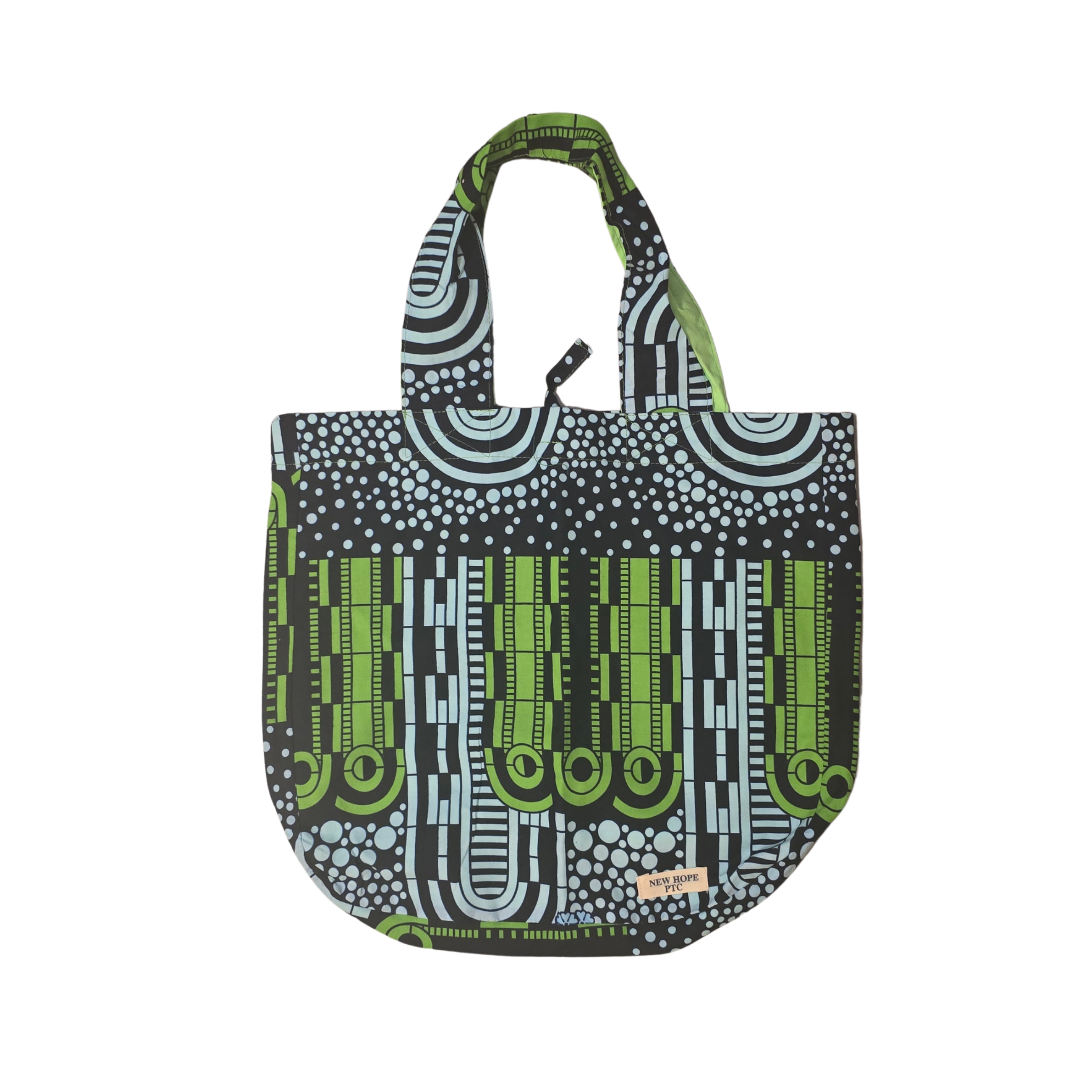 Medium Tote with tie closure