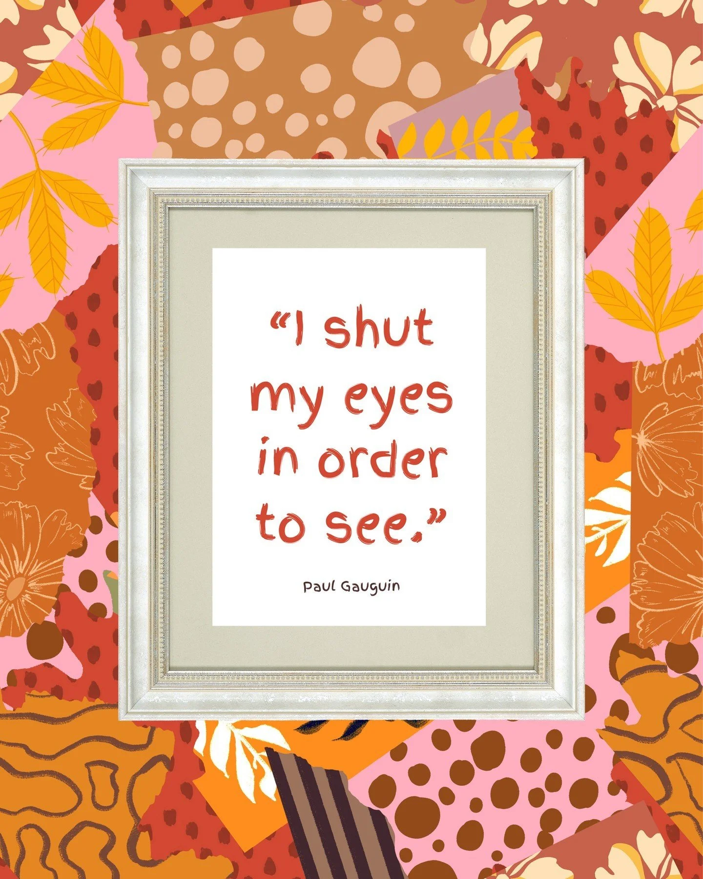 🖼️🖊️ The writing is on the wall, what will you &quot;see&quot; this weekend? 👀⁠
⁠
#weekend #friday #writingcommunity #tgif #weekendmood #compassdmv⁠
#inspo #art #gauguin
