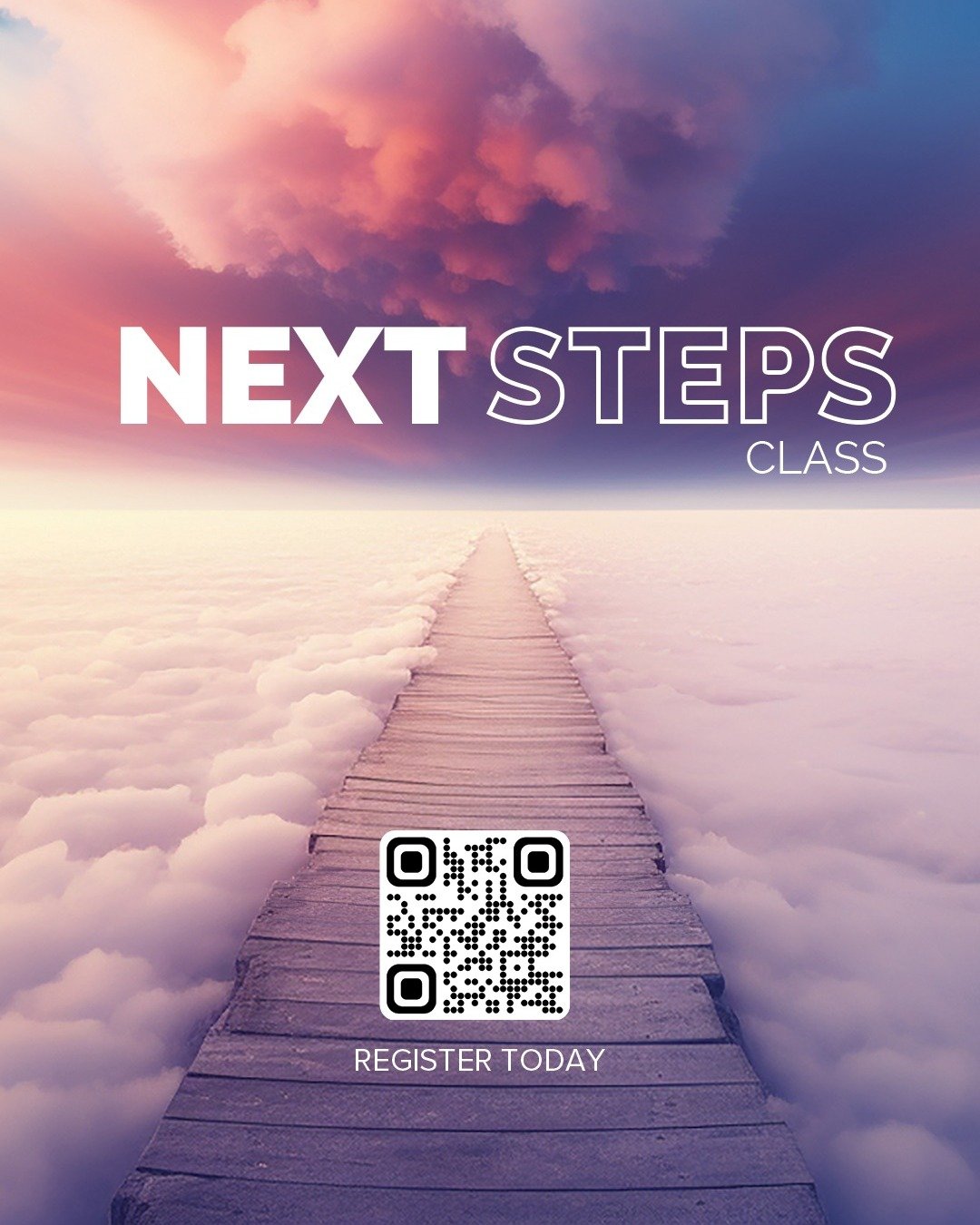 Ready to take the next step in your faith journey? Join us this Sunday after second service for our Next Steps class! 
Whether you're new to Crosspoint or looking to deepen your connection, this class is for you. Discover our heritage, learn about ou