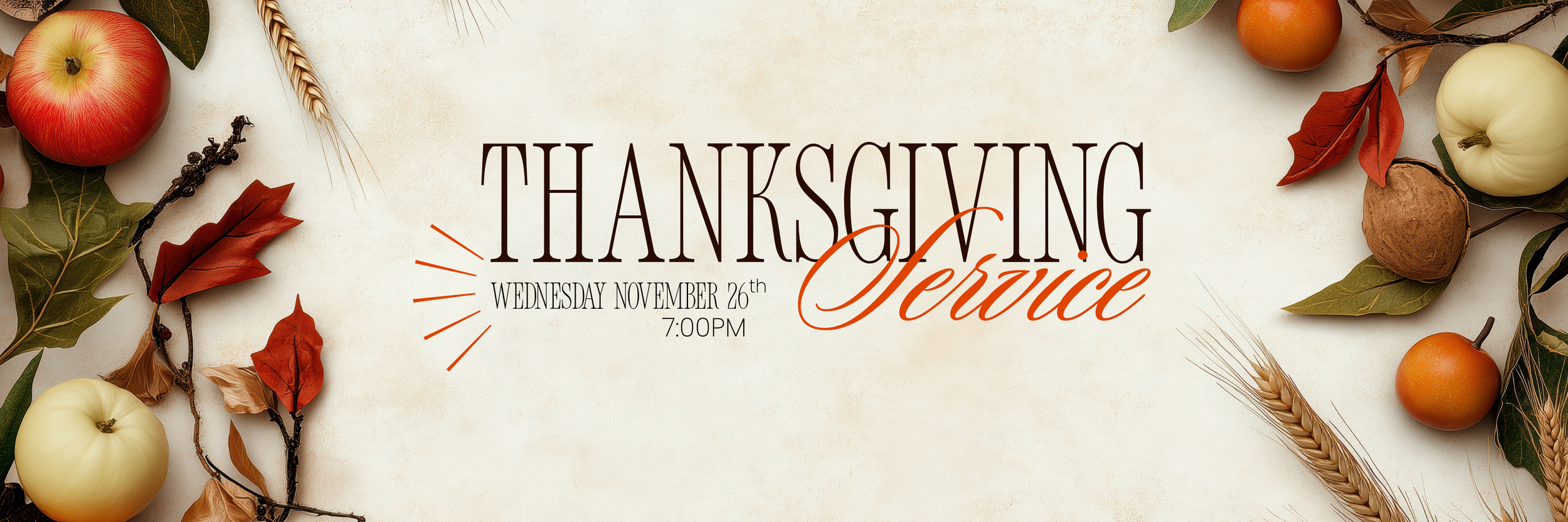 Thanksgiving Service