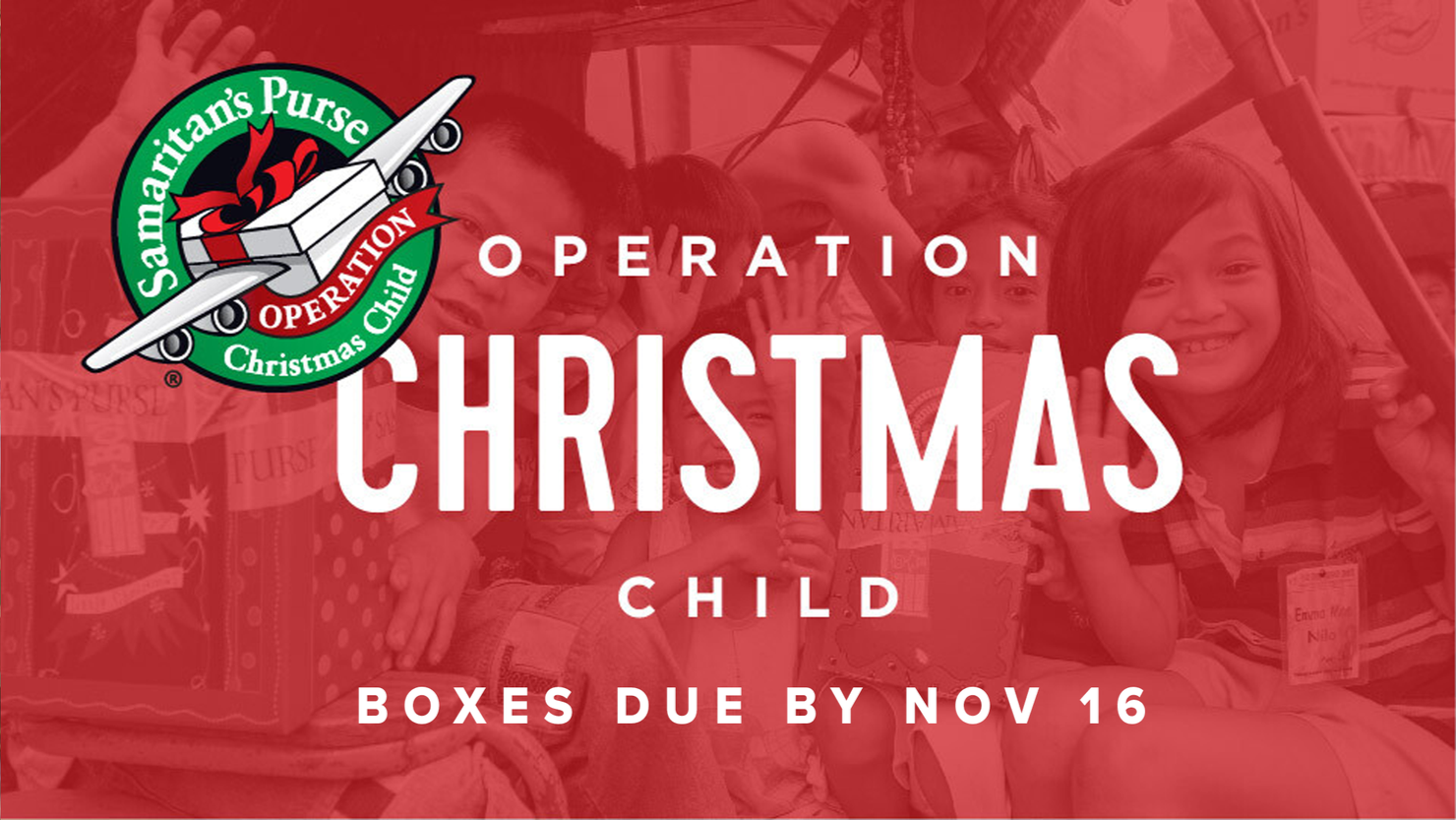 Operation Christmas Child 2025