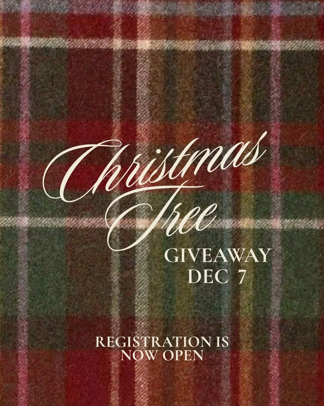 REGISTRATION IS OPEN for our Christmas Tree Giveaway event! 🎄

At Crosspoint, we care deeply for the families in our community! This Christmas season, we&rsquo;re excited to bless families in need by giving away FREE Christmas trees! Mark your calen