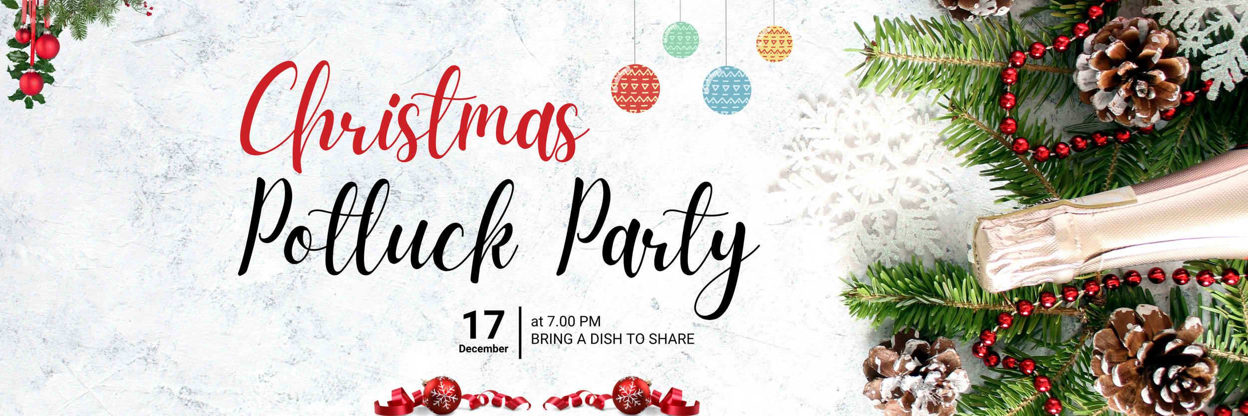 White Minimalist Christmas Party Invitation Facebook Post.png