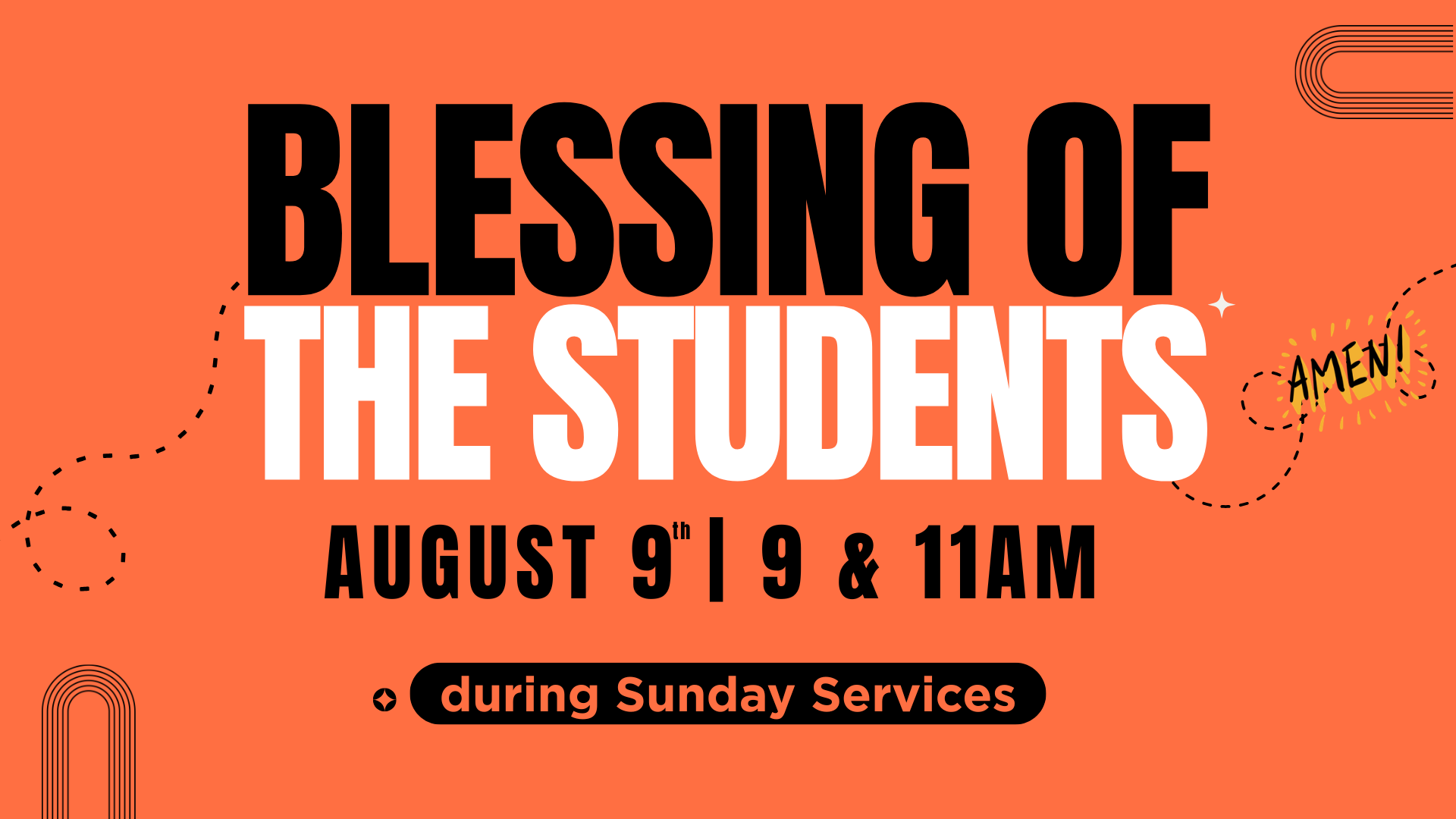Students Blessing