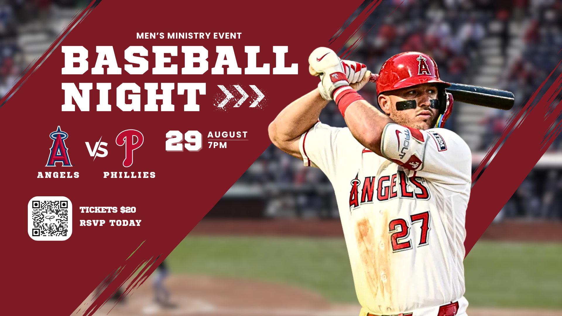 BASEBALL NIGHT AT ANGELS STADIUM / NOCHE DE BASEBALL EN EL ESTADIO DE LOS ANGELES