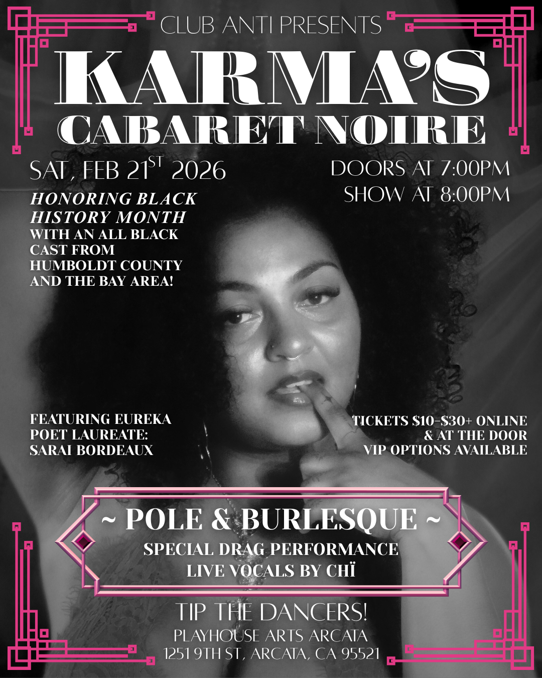 Karma's Cabaret Noire  