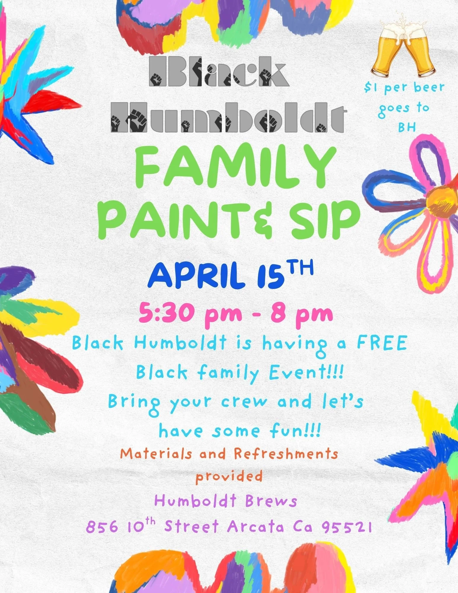 Family Paint and Sip 