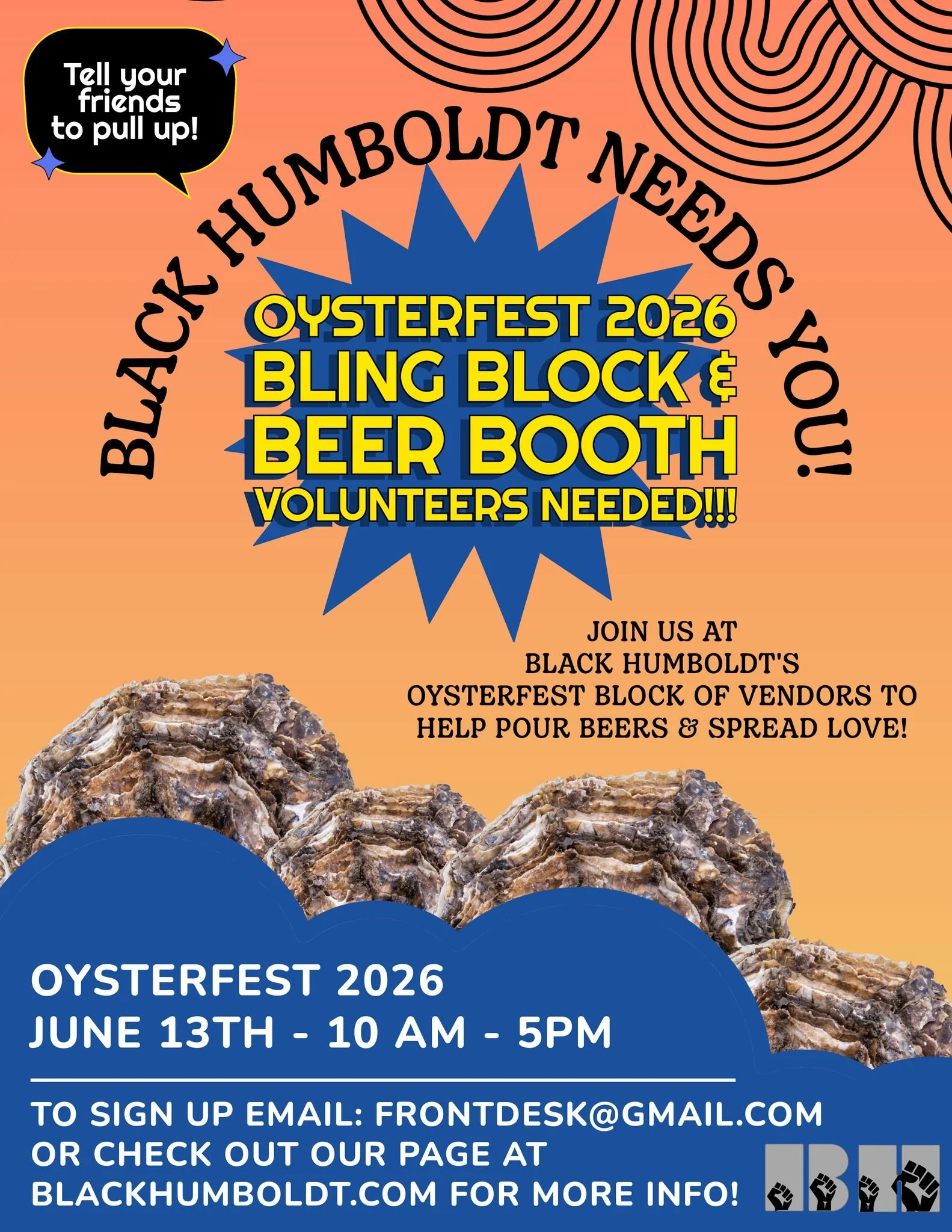 Bling Block &amp; Beer Booth at Oysterfest 26 