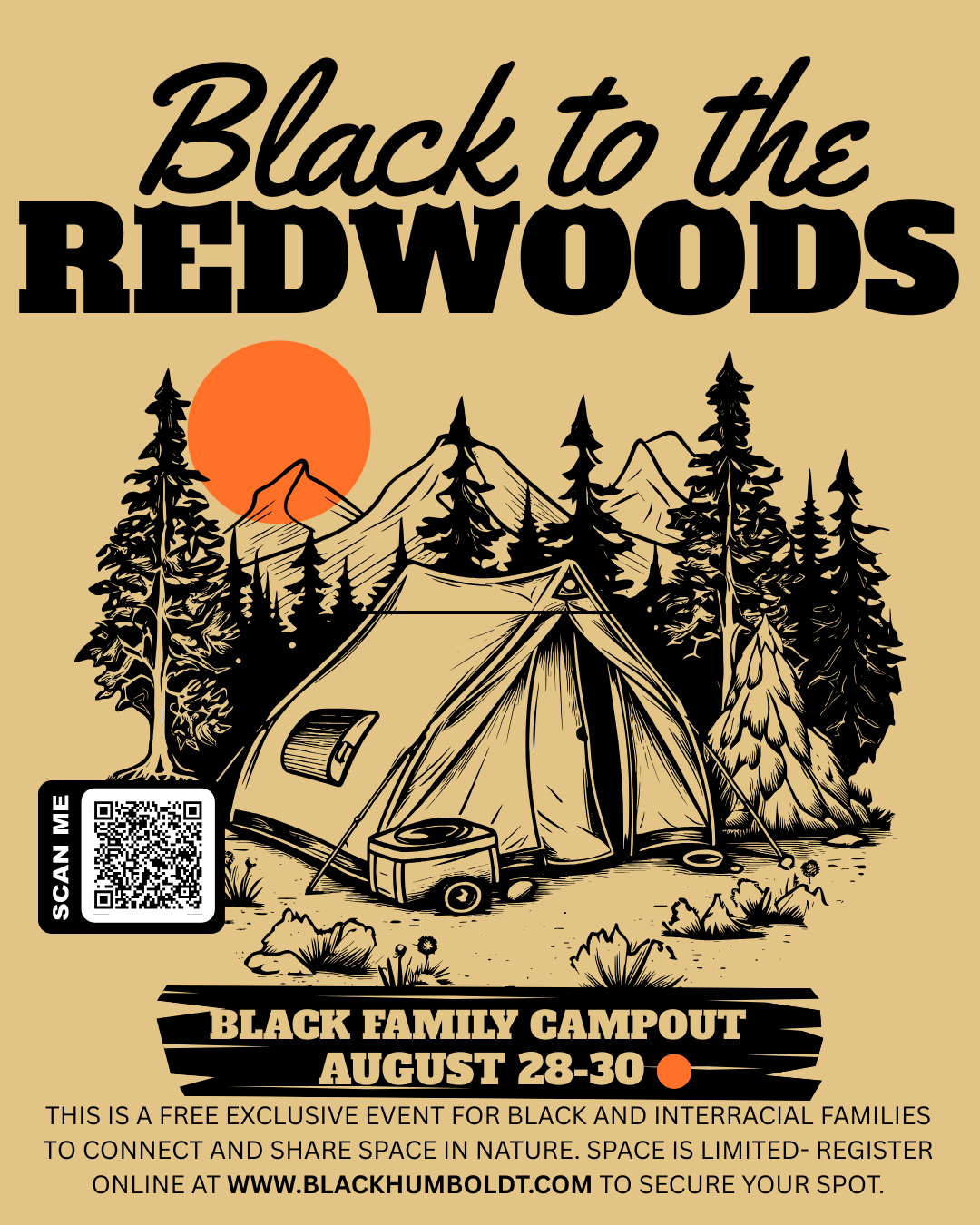 Black to the Redwoods- Black Family Campout