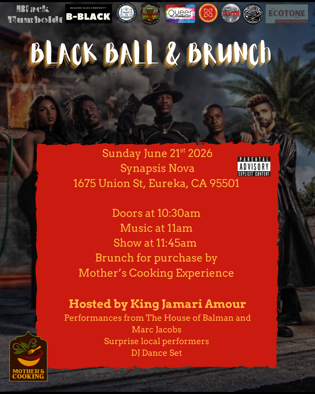 Black Drag Ball and Brunch