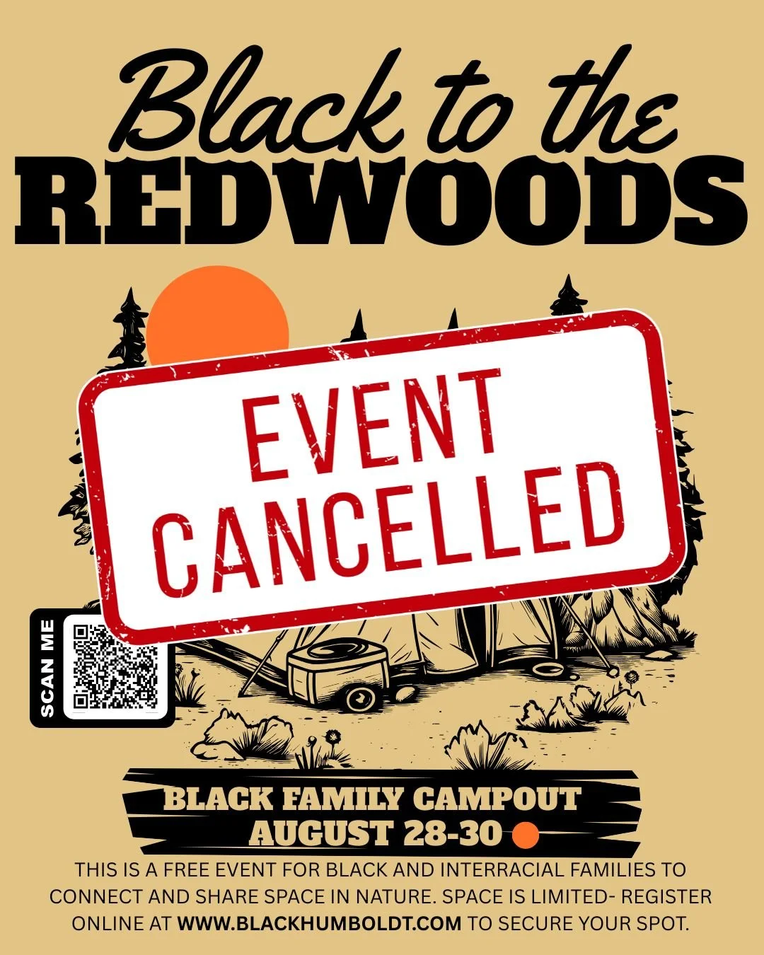Black to the Redwoods- Black Family Campout- EVENT CANCELLED