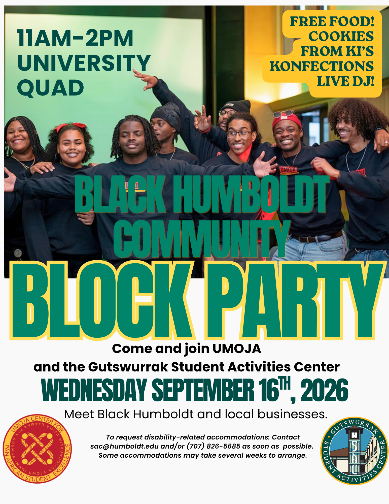 Black Humboldt Quad Block Party 