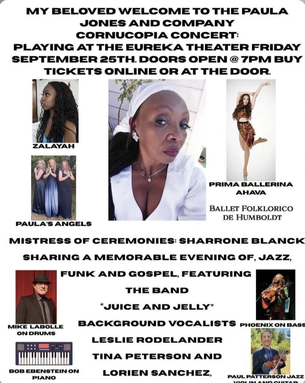 The Paula Jone &amp; Company Cornucopia Concert 