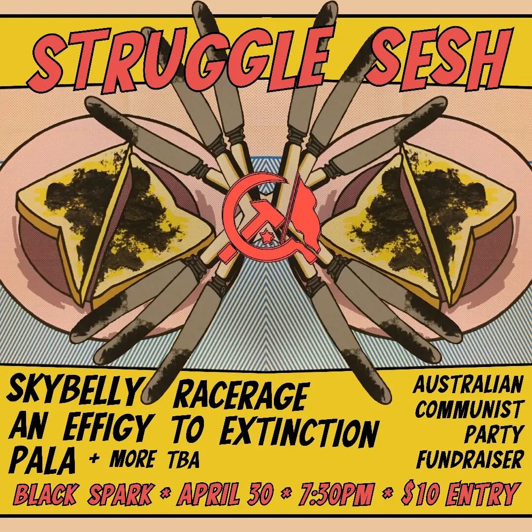 The Australian Communist Party - Melbourne is raising funds to support our revolutionary political goals and mutual aid programs. You can help by dancing, drinking, and chatting the night away with us at Black Spark Cultural Centre!

We&rsquo;ll have