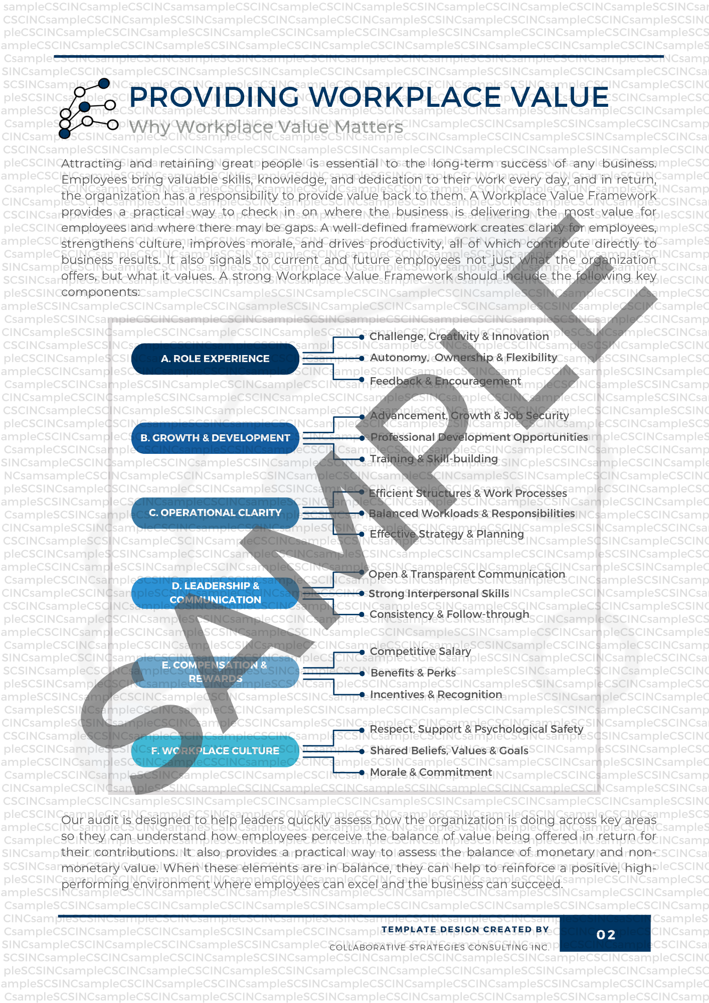 Workplace Value Audit