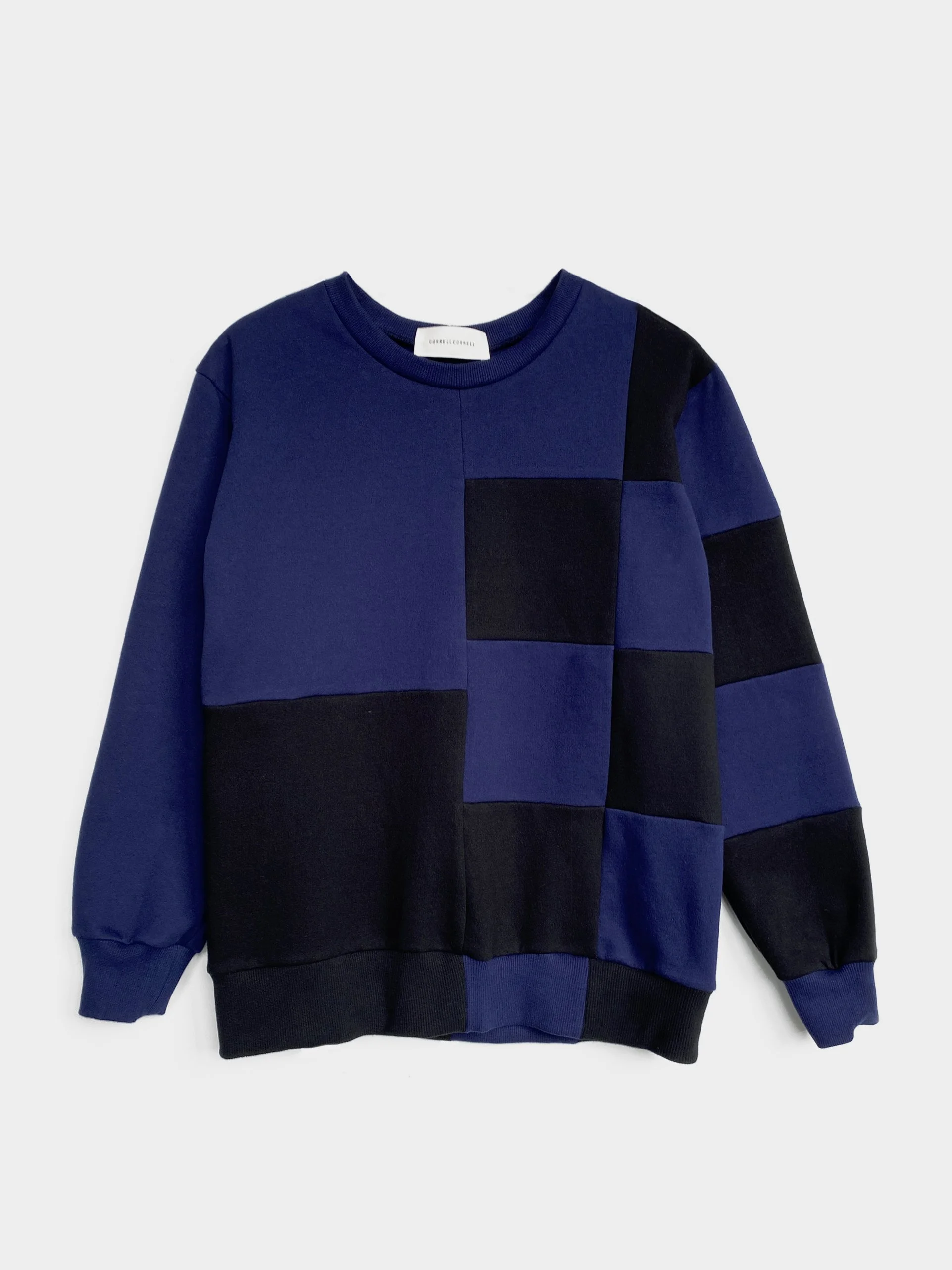 トップス correll correll CHECKY SWEATSHIRT Correll Correll Checkered Velvet Sweatshirt | Garmentory