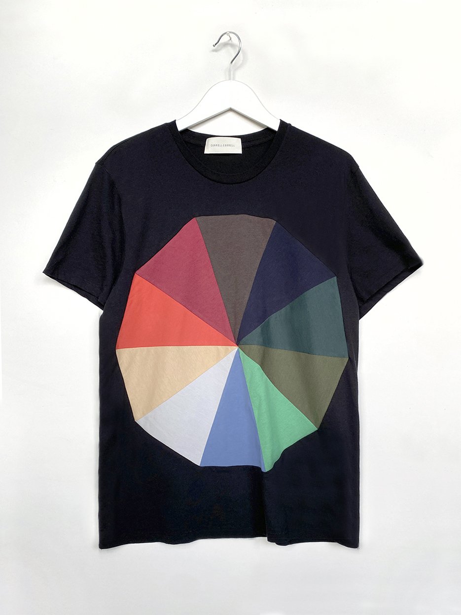 Colorwheel T-Shirt in Black