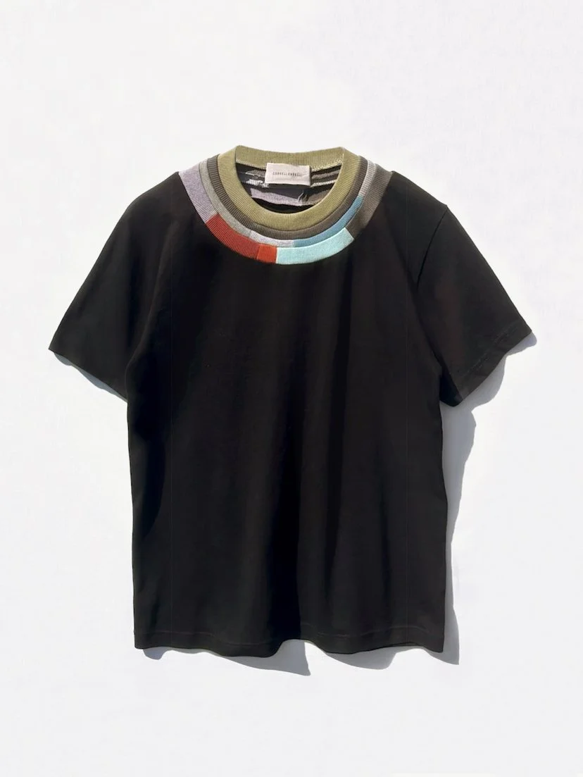 Mosaic T-Shirt in Black