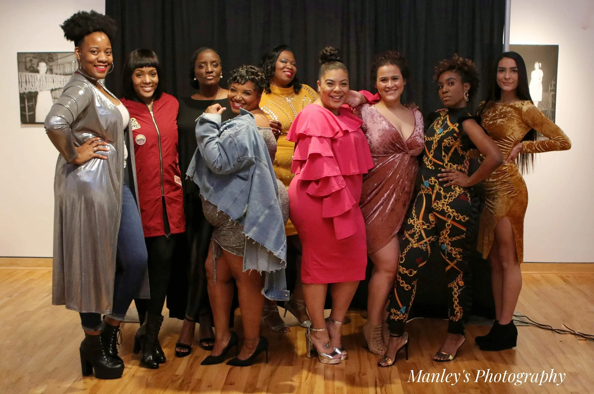 Models with The FaShaenista Files owner LaShae Settles Photo credit: Manley’s Photography