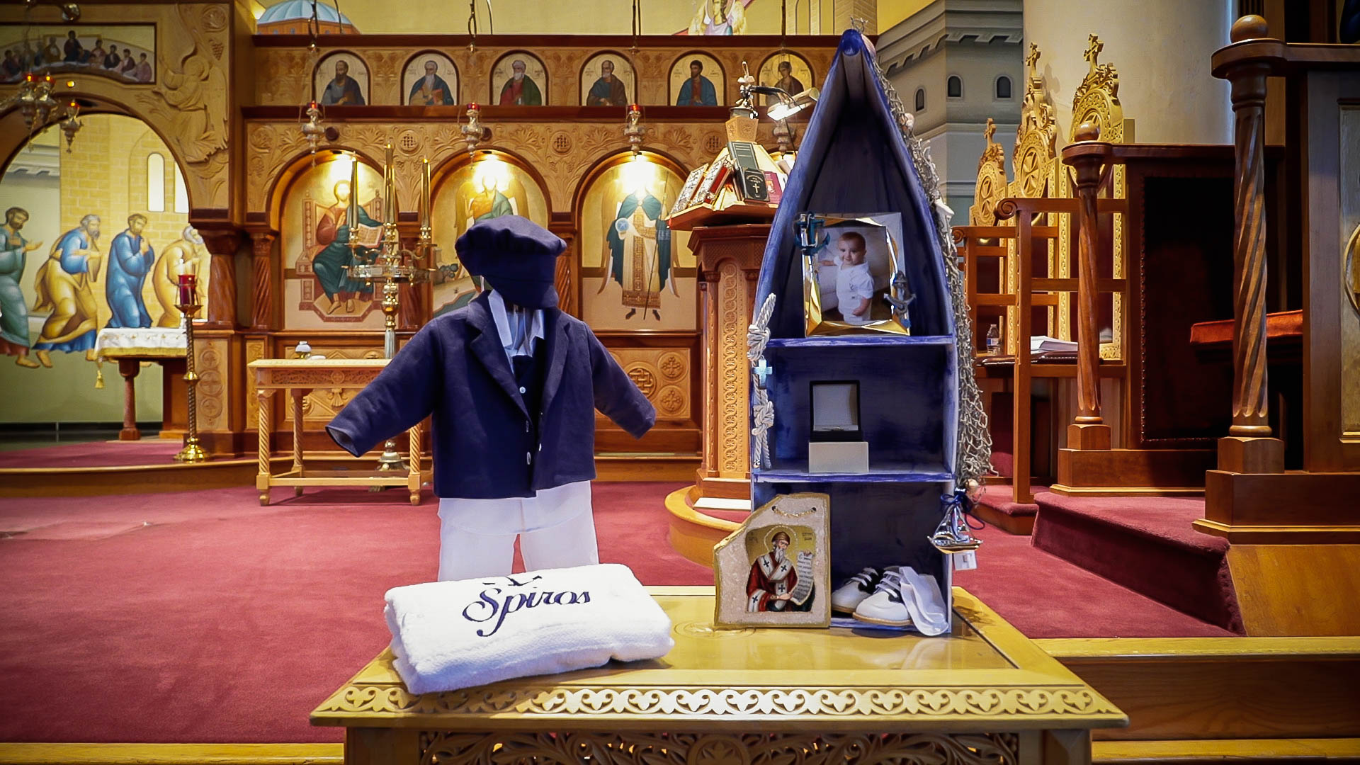 Poulimenos Family Baptism - Terrain